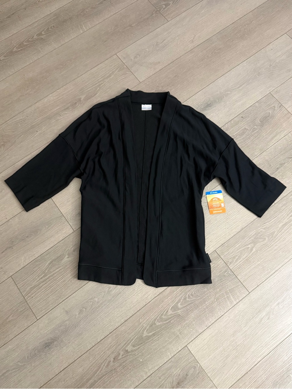 NWT Columbia Black Omni-Shade Sun Protection Top Women’s S